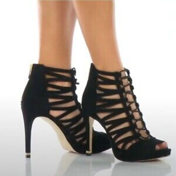 UNISA CAGED HIGH HEEL STILETTOS SANDAL - Picture 1 of 14